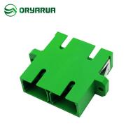 Quality Multimode APC Duplex SC Fiber Optic Adapter One Piece Design for sale