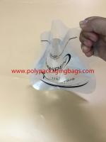 China Custom Stand Up Pouch With Spout / 500ml Transparent Water Bags factory