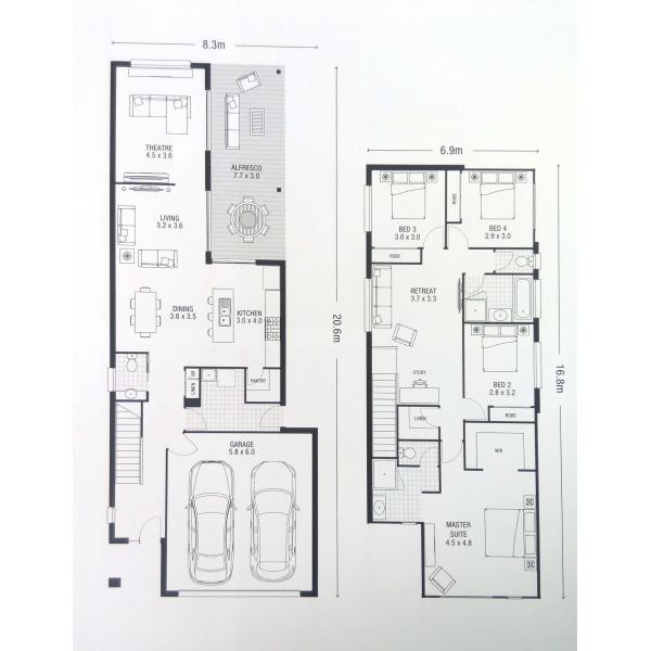 Quality Laminate Floor Prefabricated Villa Light Steel Frame Houses With Good Ventilatio for sale