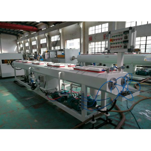 Quality Water Line PVC Extrusion Line , 16 - 630mm Diameter Plastic Pipe Making Machine for sale