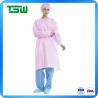 China 120x140cm Non Sterile SMS PP PE Nonwoven Isolation Gown factory