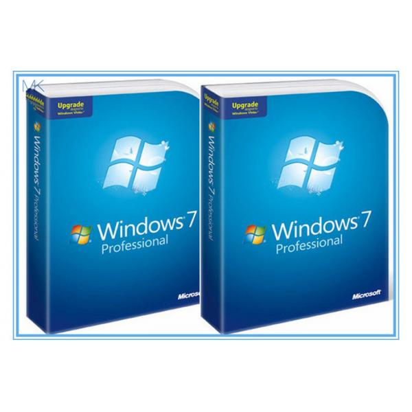 Quality Microsoft Windows Software Windows 7 Pro 64 Bit Full Retail Version DVD Sofware With COA 100% Activation for sale