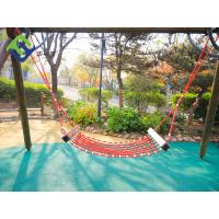 China Rope Hanging Adult Hammock Swings Handmade Polyester Customized factory