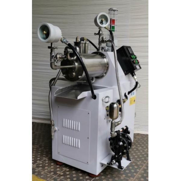 Quality 7.5kW 10L Ink Processing Horizontal Bead Mill 5L Small batch Pigment sand for sale