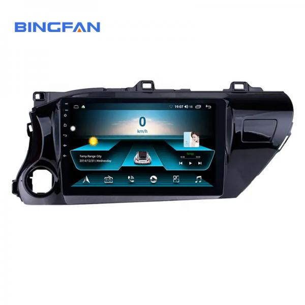 Quality Factory Supply 10inch 2din Android 10 System Capacitive Screen Full Touch Screen Car radio For Toyota Hilux 2016-2018 Ca for sale