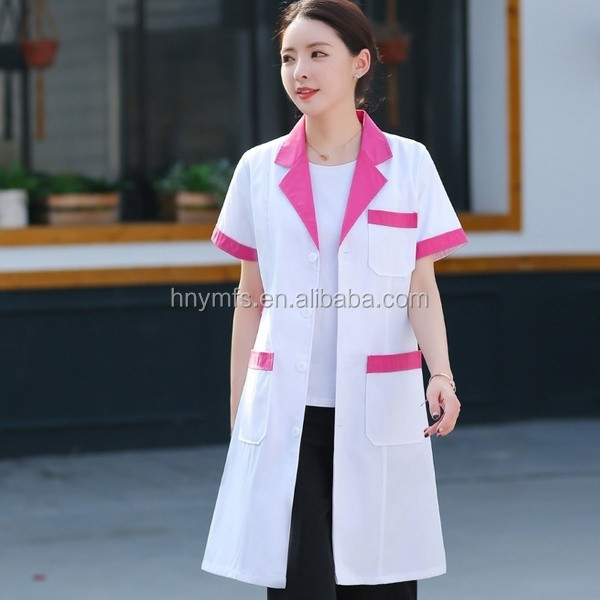 Quality White Clinic Doctors Industrial Worker Uniform Medical Scrub Uniform For Women for sale