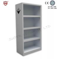 China Polypropylene Lab Medical Storage Cabinet With Glass Door , Waterproof factory