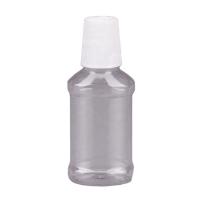 china BPA Free 150ml 28MM Clear Oval PET Mouthwash Jar