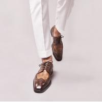 China Italian Designer Mens Formal Dress Shoes Classic Formal Oxford Shoes For Men Footwear factory