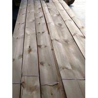 Quality Plain Slice Knotty Pine Width 12cm Natural Wood Veneer For Cricut for sale