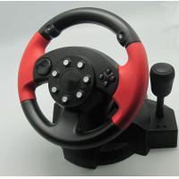 China Small USB Vibration PC Game Racing Wheel Pc Steering Wheel And Pedals factory