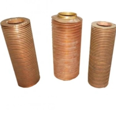 Quality DELLOK ASME Copper-Aluminum Extruded Fin Heat Cooler Fin Tube for sale