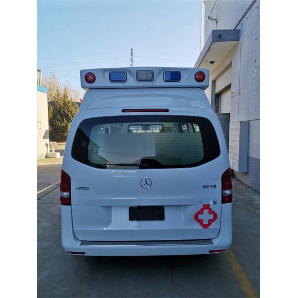 Quality Medical Mercedes Benz Ambulance Gasoline 7 Seats 4×2 White for sale