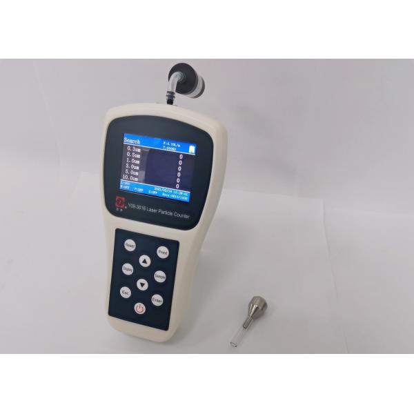 Quality Cleanroom Handheld Air Particle Counter 0.1CFM For Lab Instrument for sale