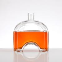 China Glass Brandy Bottle with Customizable Personalized Branding and Glass Material for sale
