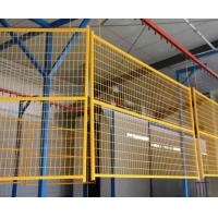 China PVC Coated Portable Temporary Metal Fence Panels With Steel Feet  6' X 8' Size factory