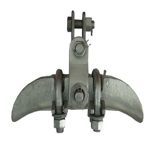 Quality OEM ADC12 Aluminum Casting Parts Aluminum Suspension Clamp For Power Fittings for sale