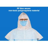 China Disposable PP Non Woven Surgical Hood White Disposable Nonwoven Medical Cap Head Cover factory