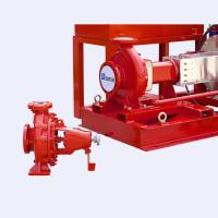 China NFPA20 Standard End Suction Fire Pump 250GPM@100PSI Ductile Cast Iron Casing factory