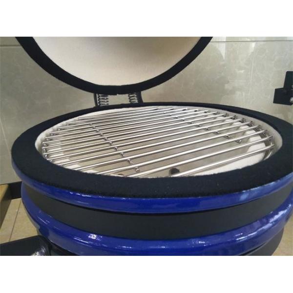 Quality Charcoal Blue Kitchenware 12.5 Inch SGS Small Ceramic BBQ for sale