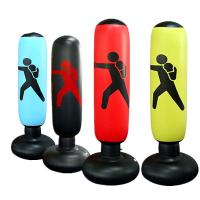 China Punching Heavy Bag,Inflatable Punching Bag Freestanding Fitness Punching Boxing Bag for Adults Boxing Target Bag factory