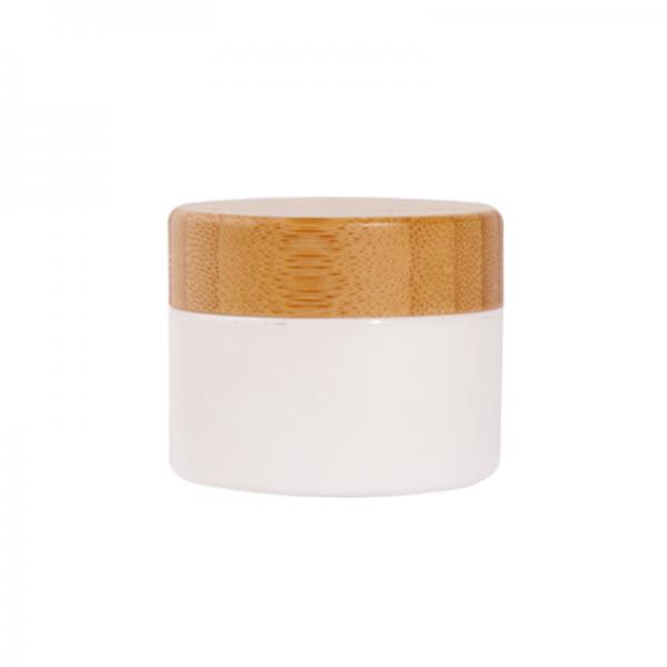 Quality Bamboo Wood Lid Cosmetic Face Cream Jar  5ml 15ml 30ml 50ml 100ml for sale