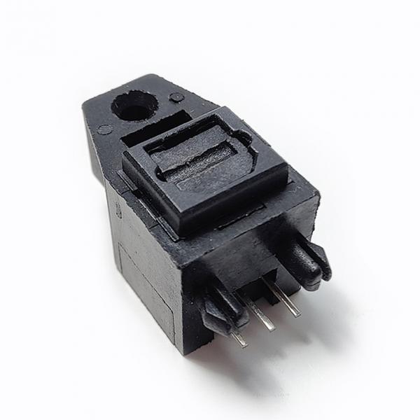Quality Optical Reciever Toslink Jack Connector Female Vertical Socket Transmitting / Receiving End) for Audio PCB for sale