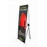 China W 60 * H 160 Trade Show Pull Up Banners , Foldable X Frame Banner Stand factory