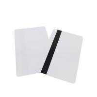 China CR80 30mil PVC Blank Magnetic Stripe Card Thermal Transfer Printable factory
