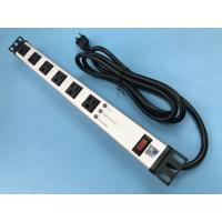 China 6 Outlet Surge Protector Power Strip Mountable Multiple Plug Socket 60Hz factory