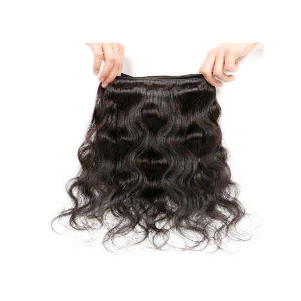 Quality 100% Unprocessed Indian Human Hair Extensions Pure Original Body Wave Double for sale