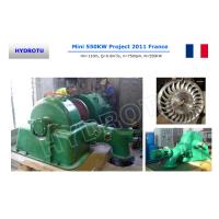 Quality Medium Head Small Turgo Hydro Turbine / Water Turbine With Generator Governor for sale