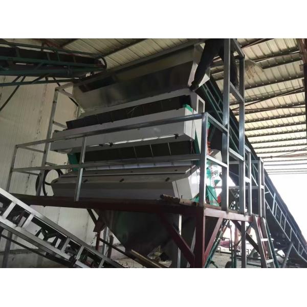 Quality Optical RGB Wheat Color Sorter 7000kg/h with Two CCD cameras for sale