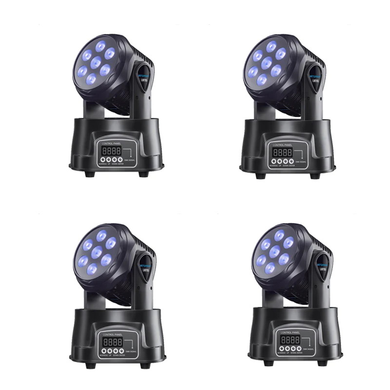 China 50Hz 60Hz LED Stage Wash Moving Head Lights Rated Power 100W factory
