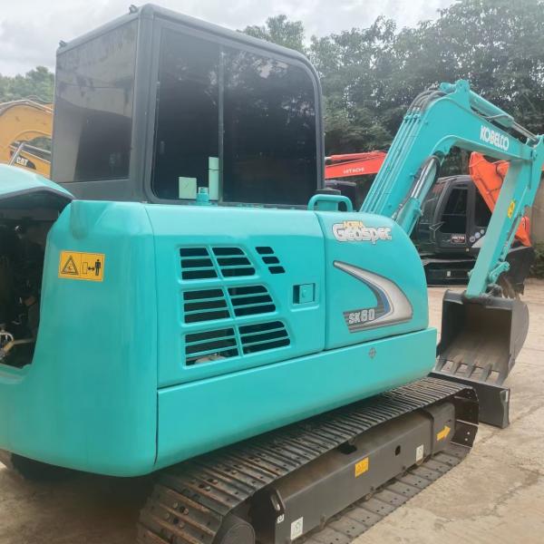 Quality SK60-C Used Kobelco Excavator 6000KG With Yanmar 4TNV94L-PLY Engine for sale