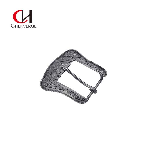 Quality Practical Printing Metal Belt Buckles Nickel Plated Antirust for sale