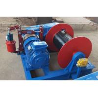 China Bridge Port 12000lbs Slow Speed Jm Electric Winch For Cable Pulling factory
