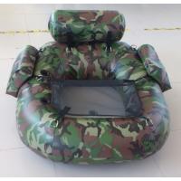 China Unique Funny One Person Inflatable Fishing Dinghy Yellow Inflatable Boat factory