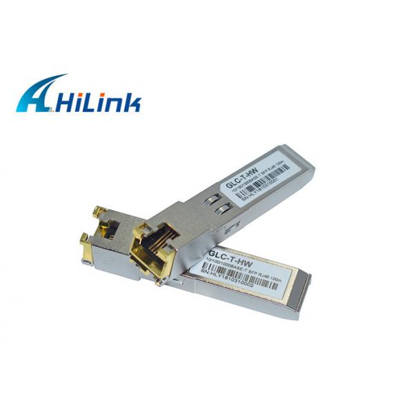 Quality 10/100/1000 MBASE-T SFP Optical Transceiver Module Router Switch Electrical Port for sale