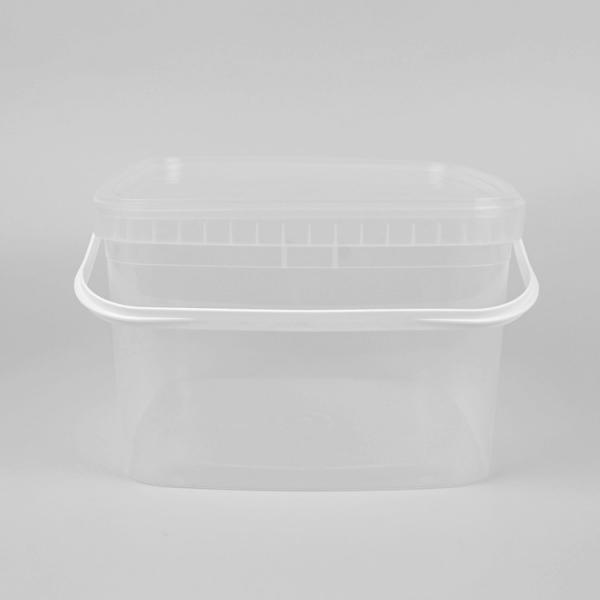 Quality 20cm Clear Plastic Ice Buckets for sale
