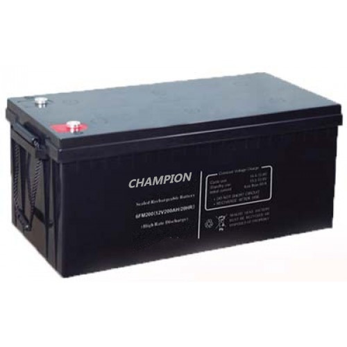 Quality Sealed AGM Deep Cycle Battery 12v 200ah VRLA Lead Acid Battery For Boats / Buoys for sale
