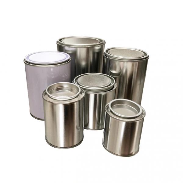 Quality 500ML 946ML Metal Stainless Steel Engine Oil Tin Can Offset Printing for sale