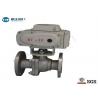 China ASME B16.34 SS 304 Electric Ball Valve AC 220V Type For Oil Industry factory
