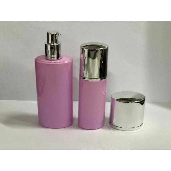Quality Recycled Glass Pump Bottles Cosmetic Container Glass Cosmetic Packaging Lotion for sale