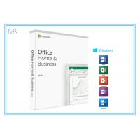 China 1 Device MS Office Home And Business 2019 Product Key Card DVD Media For Mac/PC factory