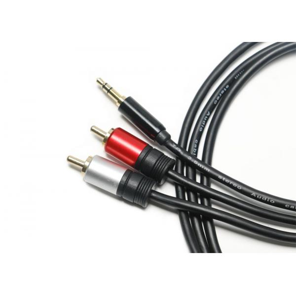 Quality Metal Shell 3.5 Mm Jack To Optical Cable , 2 In 1 Headphone Optical Cable for sale