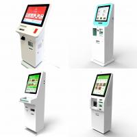 China Outdoor Self Service Parking Payment Kiosk With Voucher Printer Ticket Vending factory