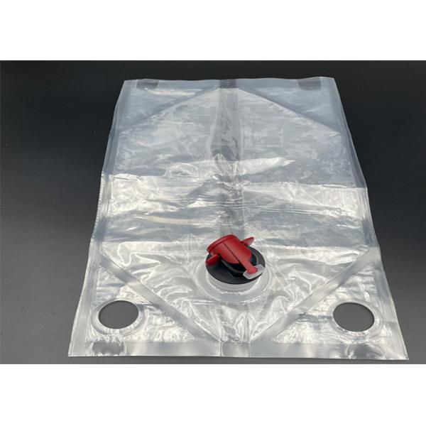 Quality Custom 22L 25L 50L Bag In Box With Vitop Tap / Spigot For Liquid Soda Syrup for sale