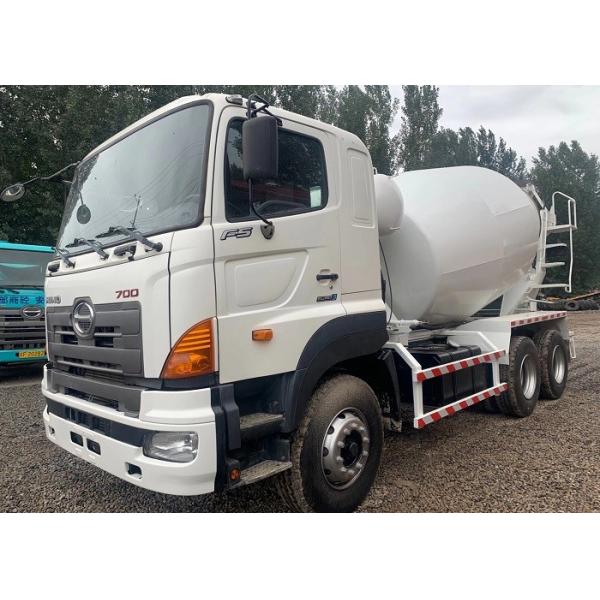 Quality 259KW 10m3 Refurbished Concrete Mixer Trucks , Ready Mix Concrete Truck For Cement Transport for sale