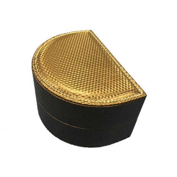 Quality Handmade Recyclable Plastic Watch Box Screen Printing With Black Texture Leather for sale